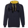 JB's  CONTRAST FLEECY HOODIE Thumbnail