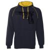 JB's  CONTRAST FLEECY HOODIE Thumbnail