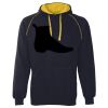 JB's  CONTRAST FLEECY HOODIE Thumbnail