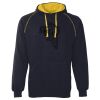 JB's  CONTRAST FLEECY HOODIE Thumbnail