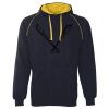 JB's  CONTRAST FLEECY HOODIE Thumbnail