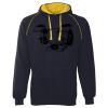 JB's  CONTRAST FLEECY HOODIE Thumbnail