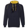 JB's  CONTRAST FLEECY HOODIE Thumbnail