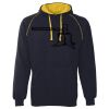 JB's  CONTRAST FLEECY HOODIE Thumbnail