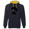 JB's  CONTRAST FLEECY HOODIE Thumbnail
