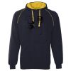 JB's  CONTRAST FLEECY HOODIE Thumbnail