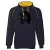 JB's  CONTRAST FLEECY HOODIE Thumbnail