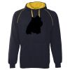 JB's  CONTRAST FLEECY HOODIE Thumbnail