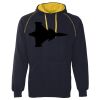 JB's  CONTRAST FLEECY HOODIE Thumbnail
