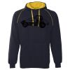 JB's  CONTRAST FLEECY HOODIE Thumbnail