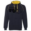 JB's  CONTRAST FLEECY HOODIE Thumbnail