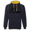 JB's  CONTRAST FLEECY HOODIE Thumbnail