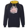 JB's  CONTRAST FLEECY HOODIE Thumbnail