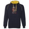 JB's  CONTRAST FLEECY HOODIE Thumbnail