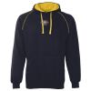 JB's  CONTRAST FLEECY HOODIE Thumbnail