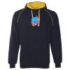 JB's  CONTRAST FLEECY HOODIE Thumbnail