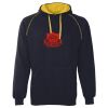 JB's  CONTRAST FLEECY HOODIE Thumbnail