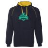 JB's  CONTRAST FLEECY HOODIE Thumbnail