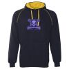 JB's  CONTRAST FLEECY HOODIE Thumbnail