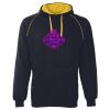 JB's  CONTRAST FLEECY HOODIE Thumbnail