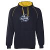 JB's  CONTRAST FLEECY HOODIE Thumbnail