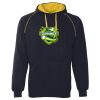 JB's  CONTRAST FLEECY HOODIE Thumbnail