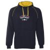 JB's  CONTRAST FLEECY HOODIE Thumbnail