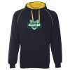 JB's  CONTRAST FLEECY HOODIE Thumbnail