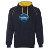 JB's  CONTRAST FLEECY HOODIE Thumbnail