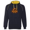 JB's  CONTRAST FLEECY HOODIE Thumbnail