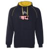 JB's  CONTRAST FLEECY HOODIE Thumbnail