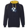 JB's  CONTRAST FLEECY HOODIE Thumbnail