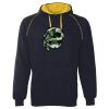 JB's  CONTRAST FLEECY HOODIE Thumbnail