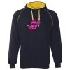 JB's  CONTRAST FLEECY HOODIE Thumbnail