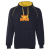 JB's  CONTRAST FLEECY HOODIE Thumbnail