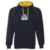 JB's  CONTRAST FLEECY HOODIE Thumbnail