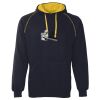 JB's  CONTRAST FLEECY HOODIE Thumbnail