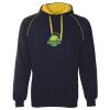 JB's  CONTRAST FLEECY HOODIE Thumbnail