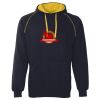 JB's  CONTRAST FLEECY HOODIE Thumbnail