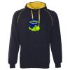 JB's  CONTRAST FLEECY HOODIE Thumbnail