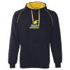 JB's  CONTRAST FLEECY HOODIE Thumbnail