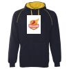 JB's  CONTRAST FLEECY HOODIE Thumbnail
