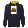 JB's  CONTRAST FLEECY HOODIE Thumbnail