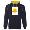 JB's  CONTRAST FLEECY HOODIE Thumbnail