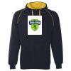 JB's  CONTRAST FLEECY HOODIE Thumbnail