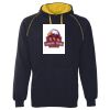 JB's  CONTRAST FLEECY HOODIE Thumbnail