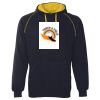 JB's  CONTRAST FLEECY HOODIE Thumbnail