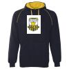 JB's  CONTRAST FLEECY HOODIE Thumbnail