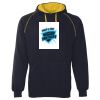 JB's  CONTRAST FLEECY HOODIE Thumbnail