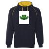 JB's  CONTRAST FLEECY HOODIE Thumbnail